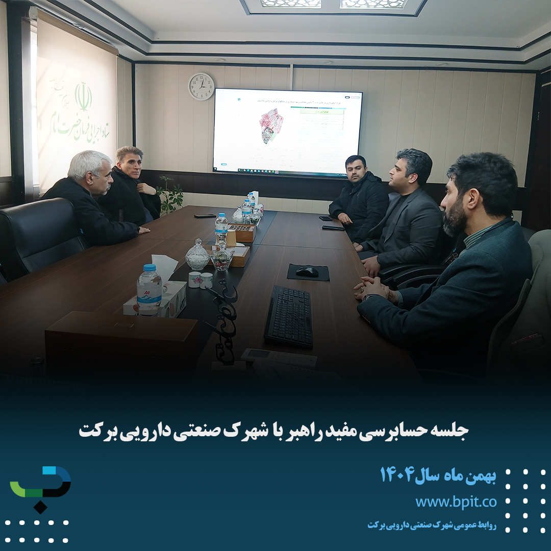 جلسه حسابرسی مفید راهبر با مدیریت